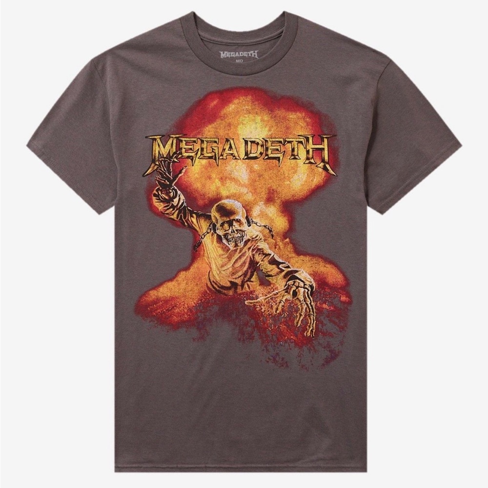 Hot Topic Megadeth Rattlehead Graphic Tee